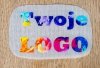 Naprasowanka z Twoim LOGO - 10cm x 10cm - zestaw 50 sztuk 